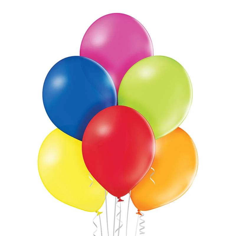 25 Stk. Luftballon Unifarben Ø 30cm | Bunt #300
