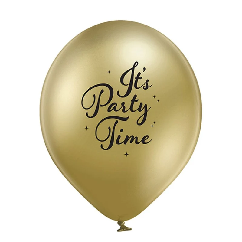 Luftballon Ø30cm "Party King" | 6 Stk.