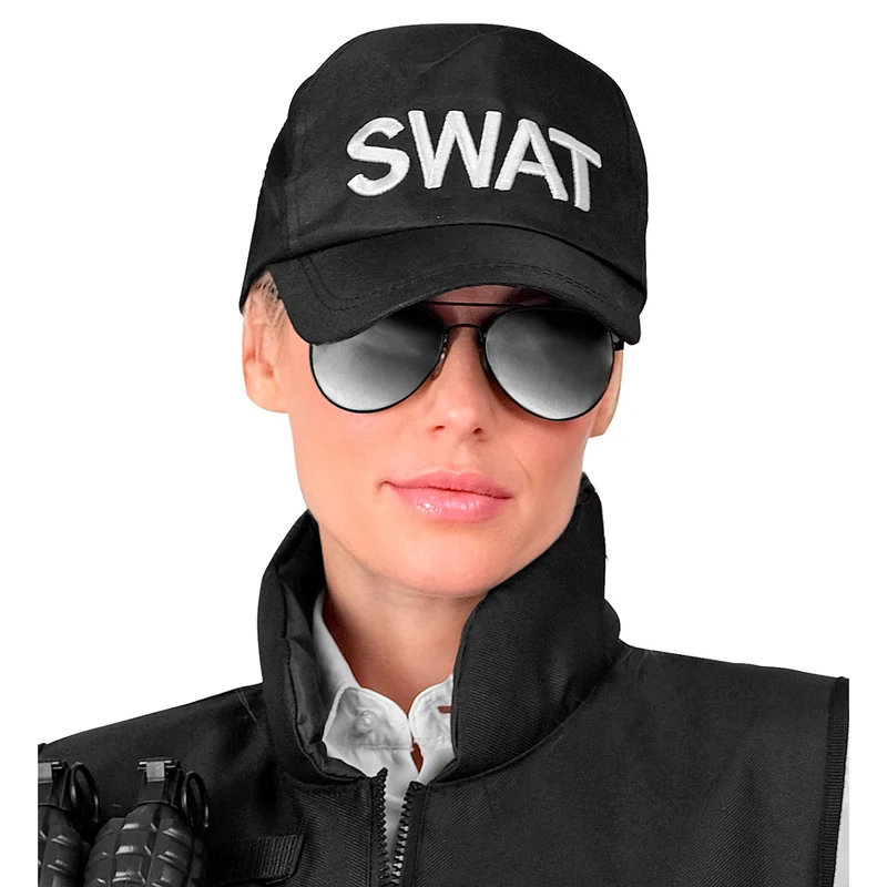S.W.A.T. Basecap - Mütze für Erwachsene | Schwarz