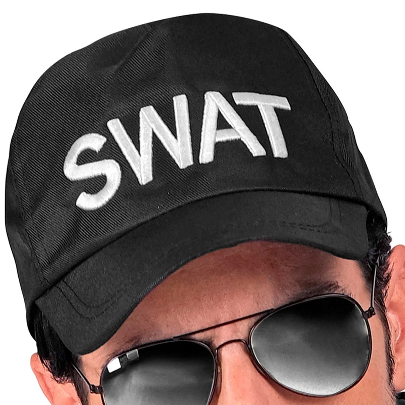 S.W.A.T. Basecap - Mütze für Erwachsene | Schwarz