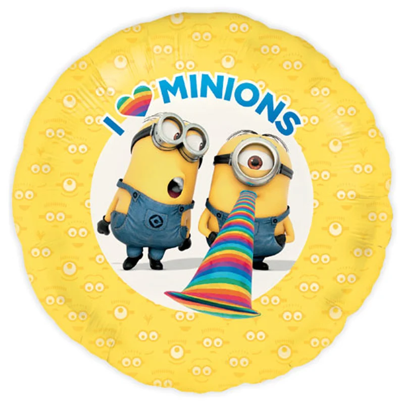 18" Folienballon "Minions Made I" Ø45cm