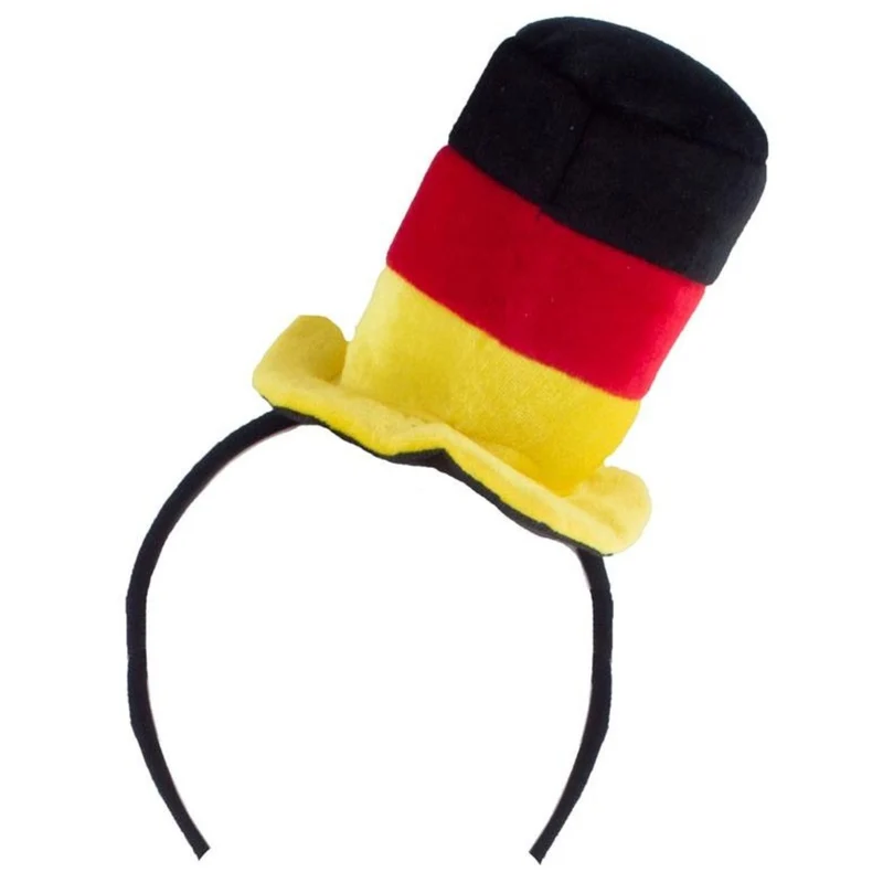 Deutschland Fan Artikel "Haarreif mit Minihut"