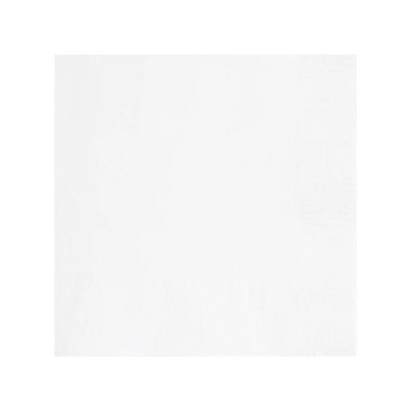 Servietten Uni 33x33cm/50St. Weiss
