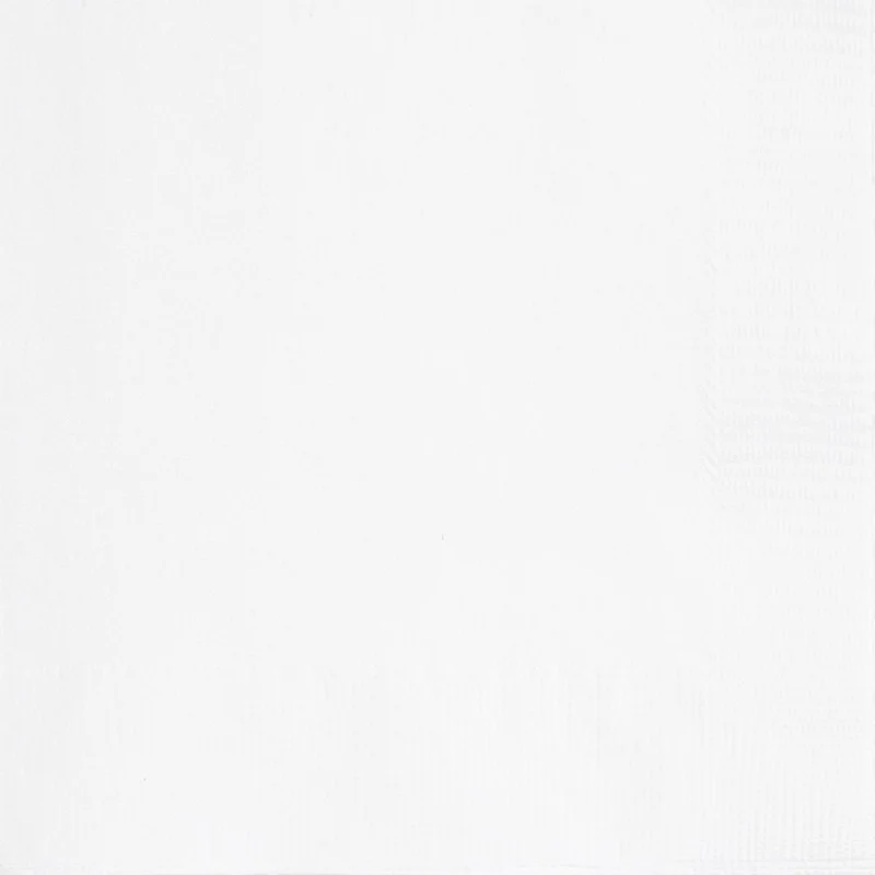 Servietten Uni 33x33cm/50St. Weiss