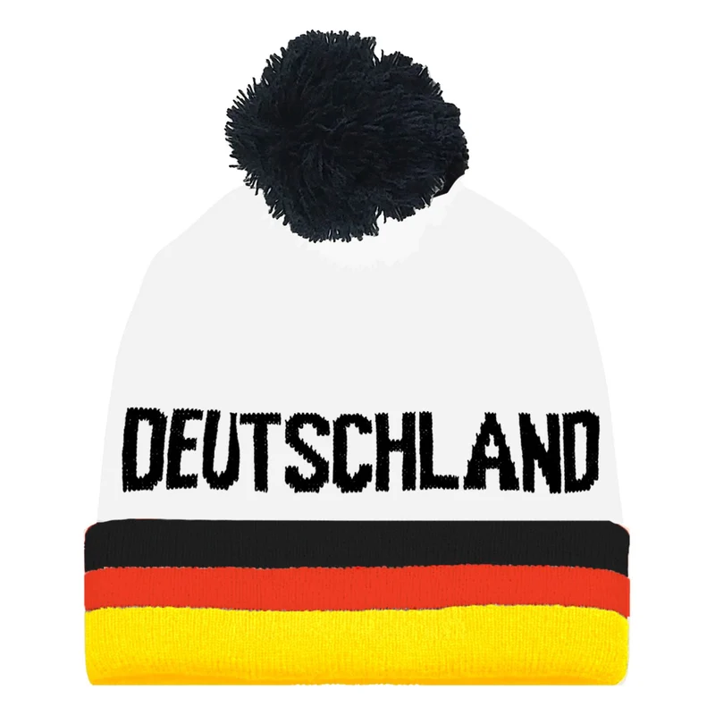 Deutschland Fan Artikel | Mütze mit Bommel