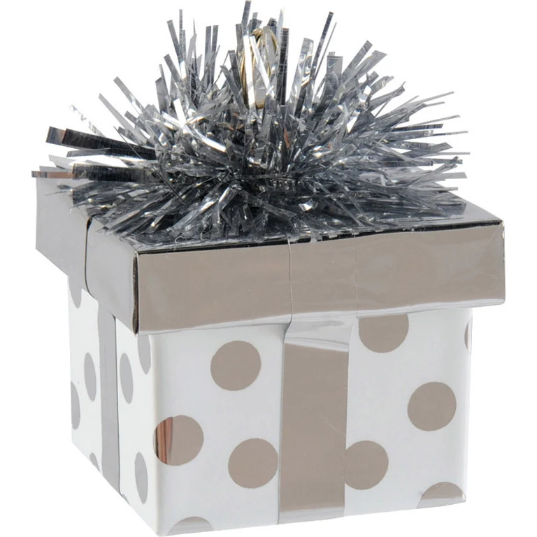 Ballongewicht 170g Geschenkbox Silber