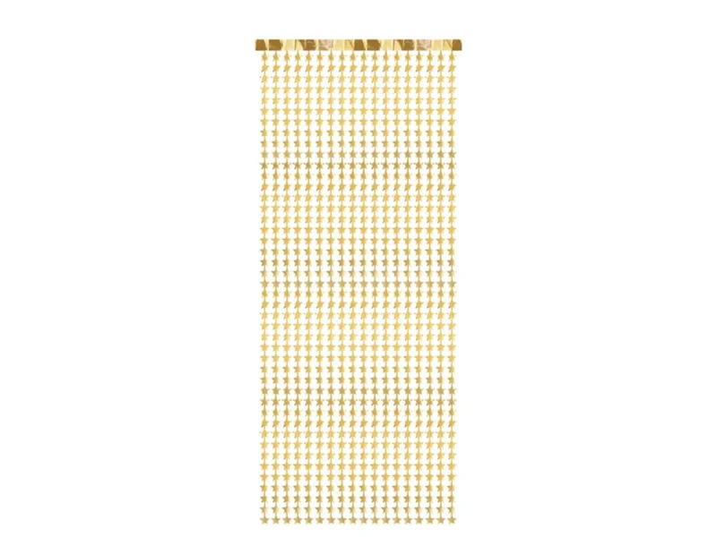 Türvorhang Sterne 100x245cm | Gold