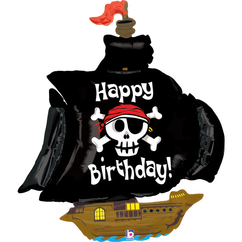Shape Folienballon FormII HB Piratenschiff 117 cm