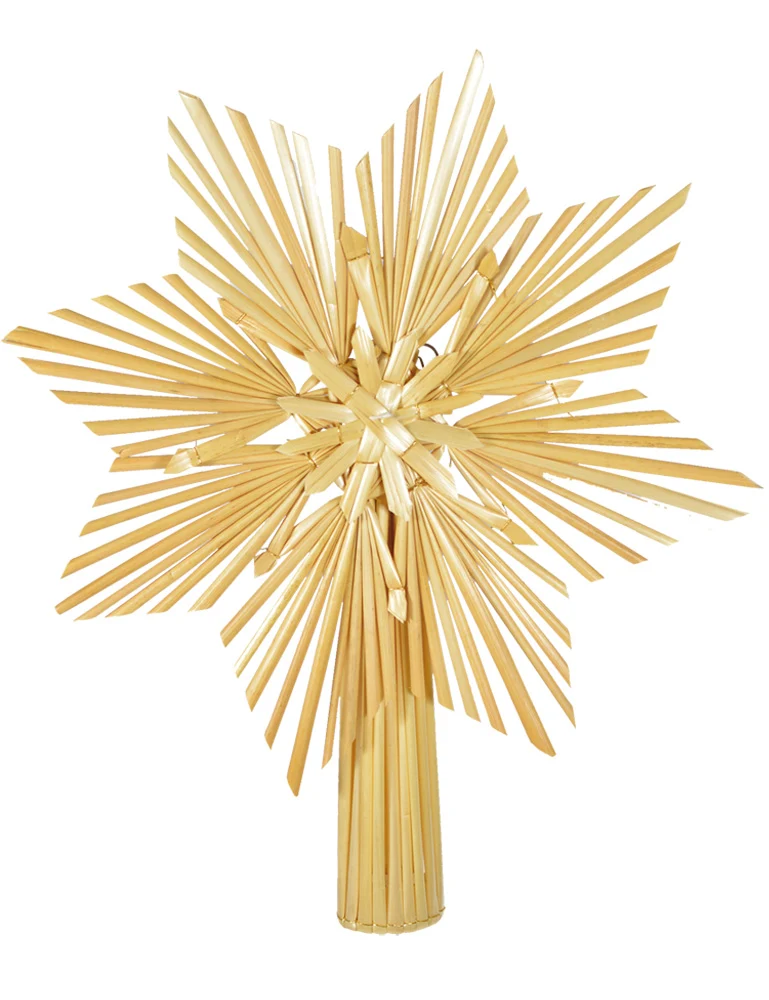 Weihnachtsbaumschmuck Strohsterne - Christbaum Anhänger Sortiert | Auswahl