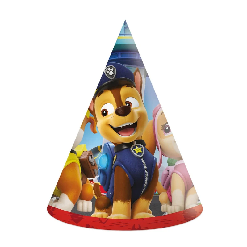 Partyhüte Paw Patrol | 6 Stück FSC