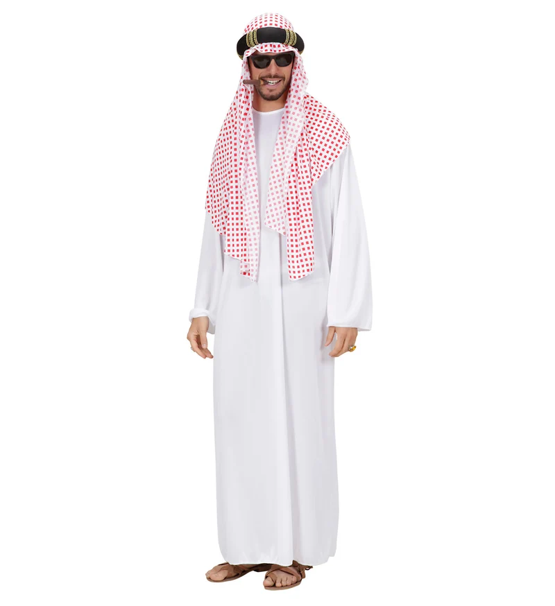 Herren Kostüm "Arabischer Scheich" | Tunika und Kopfbedeckung