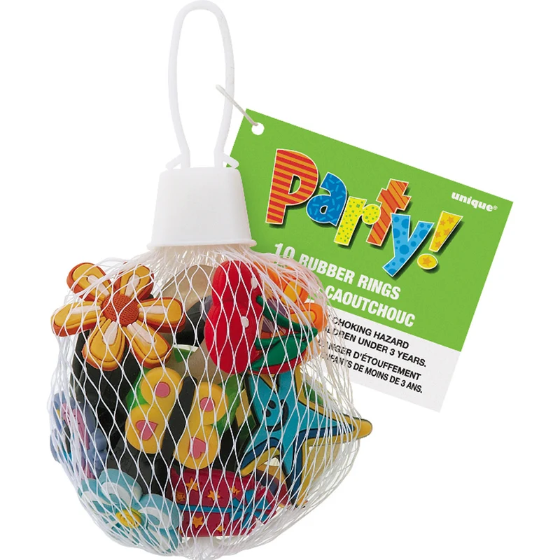 Favour Pack Gummiringe Girls | 10 Stück