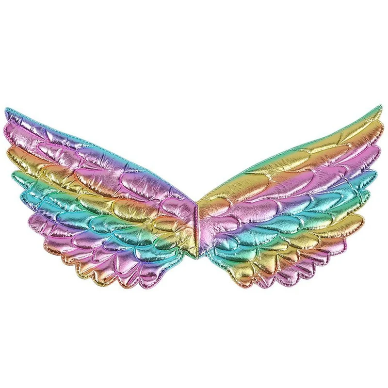 Bunte Pastell Engelsflügel "Aurelia" - 22 x 43 cm