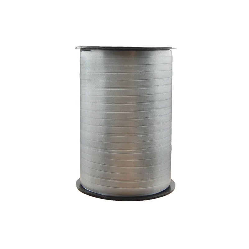 Geschenkband Polyband 5mm/500m Silber 05