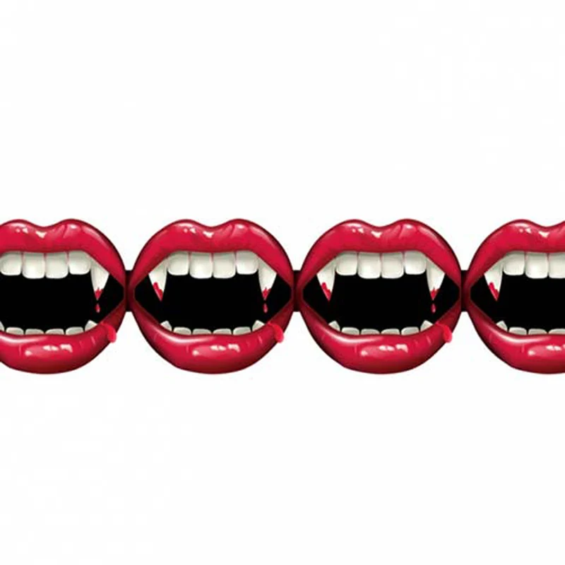 Girlande Halloween Fangtastic | 240cm