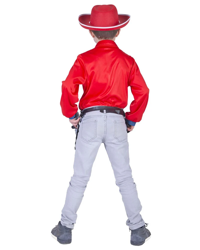Wild West Cowboy Hemd mit Fransen für Kinder