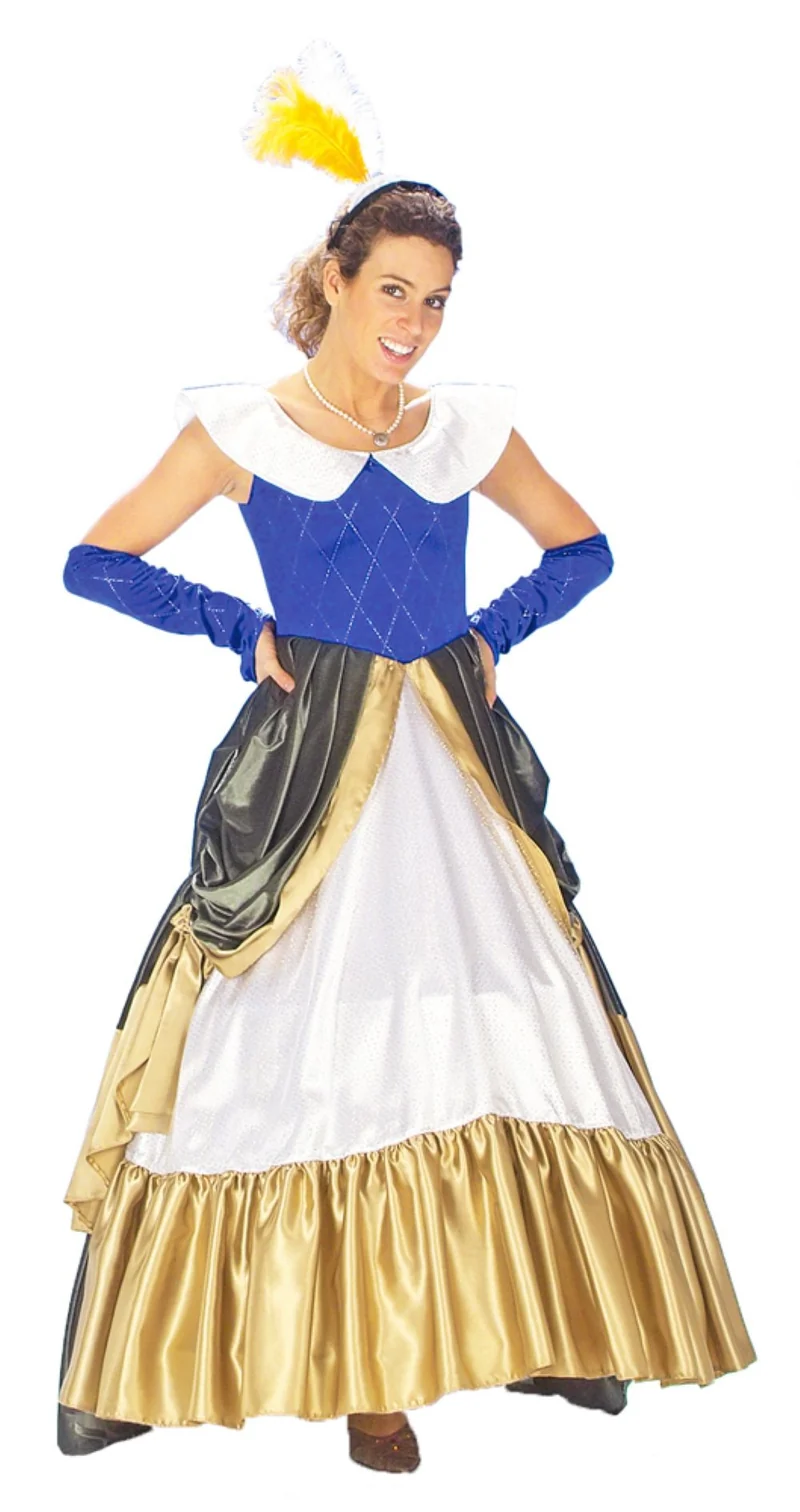 Gräfin Barock Kostüm für Damen