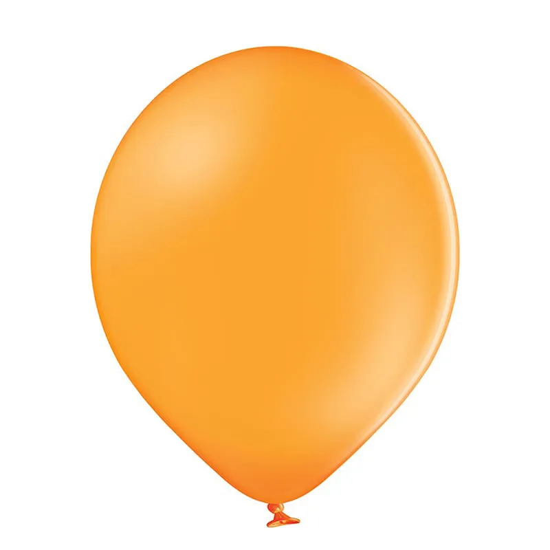 25 Stk. Luftballon Unifarben Ø 12cm | Orange