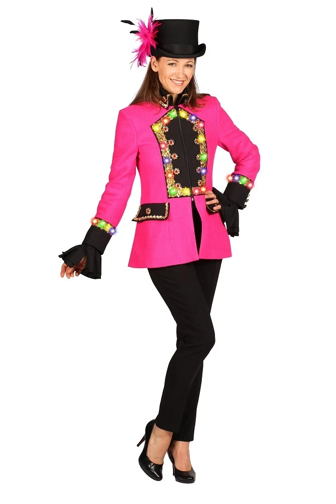LED Blazer Jacke Shaula für Damen - Pink