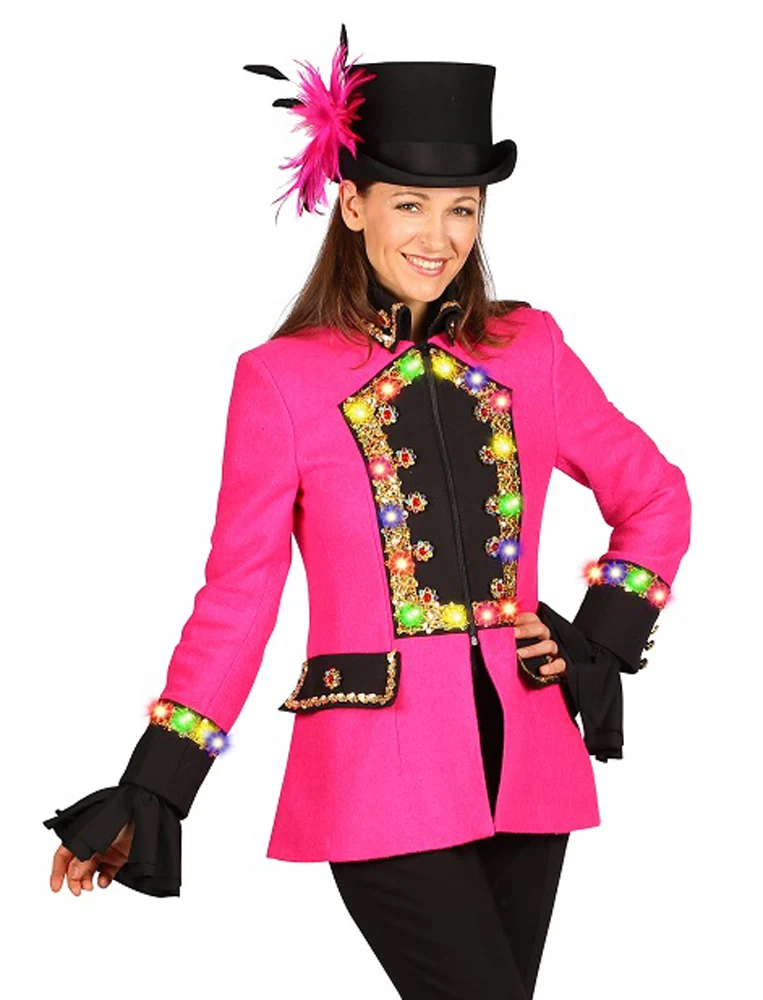 LED Blazer Jacke Shaula für Damen - Pink