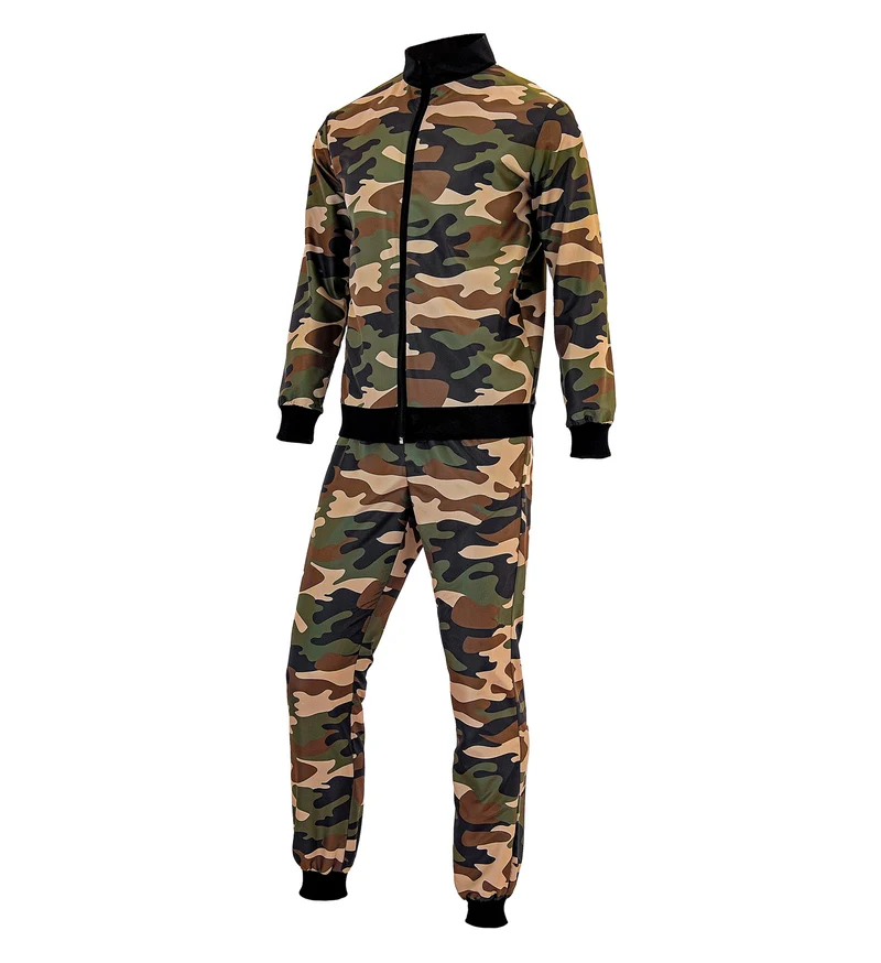 Party Trainingsanzug "Camouflage" für Erwachsene