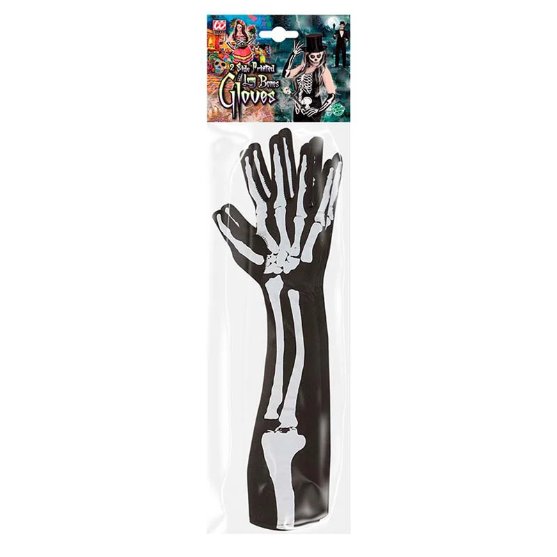 Handschuhe Skelett 50 cm