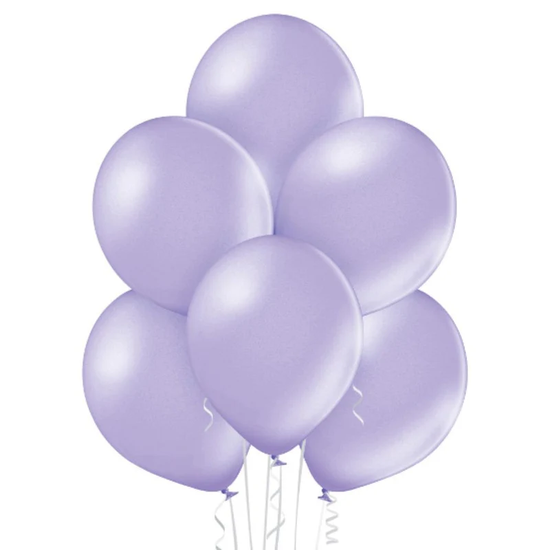 25 Stk. Luftballon Uni Metallic Ø 30cm | Lavendel #076