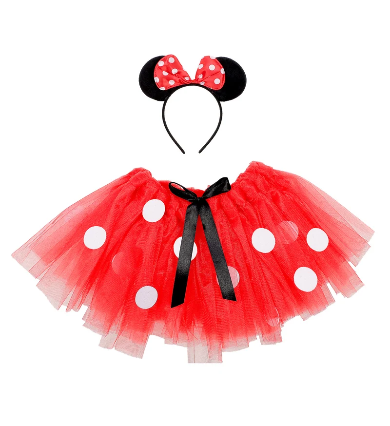 Kleine Maus Kinderkostüm - Tutu und Haarreif | Tierkostüm Gr. 110
