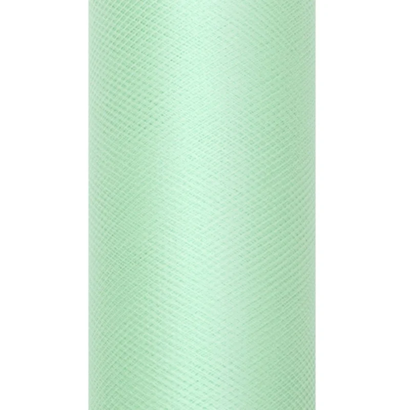 Dekostoff Tüll 0,15m x 9m Minze