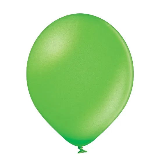 25 Stk. Luftballon Uni Metallic Ø 30cm | Kiwi #083