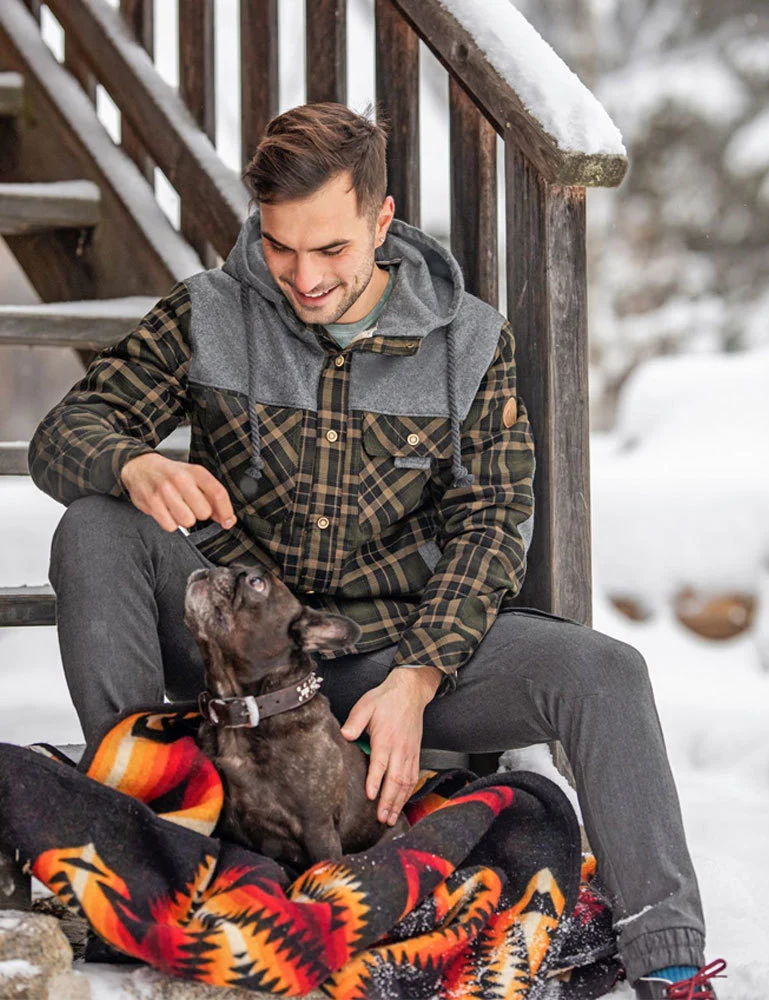 Piz Palü Herren Jacke "Tacherting" | Olivgrün