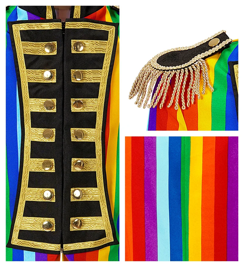 Parade Frack "Rainbow" für Damen | Mehrfarbig