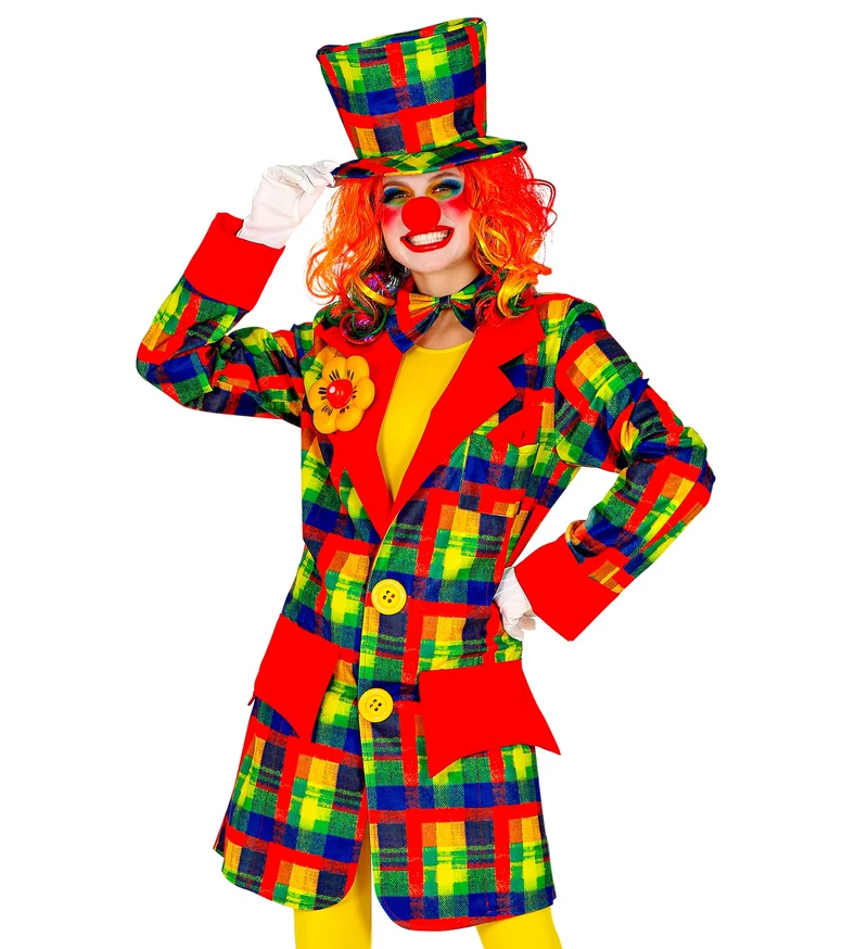 Clown Kostüm "Bailey" für Erwachsene | Mehrfarbig