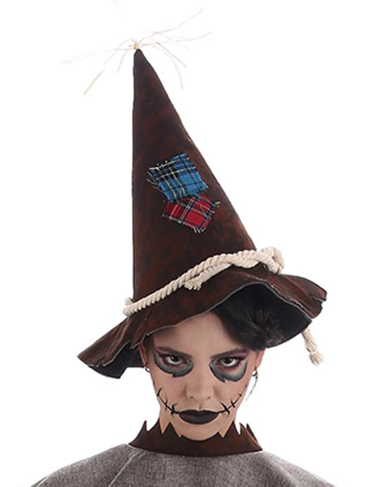 Vogelscheuche Kostüm "Miss Scarecrow" für Damen - 3-tlg.