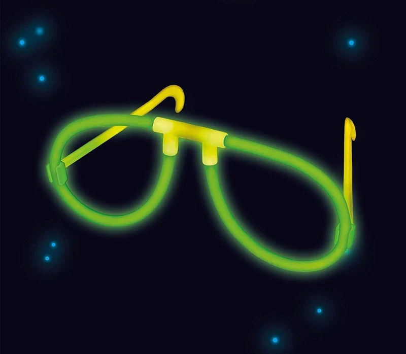 Knicklicht Brille Partybrille - Gelb/Grün