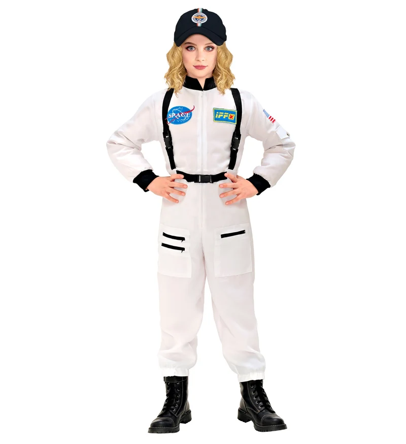 Astronaut Kostüm "Space" für Kinder | Weiß