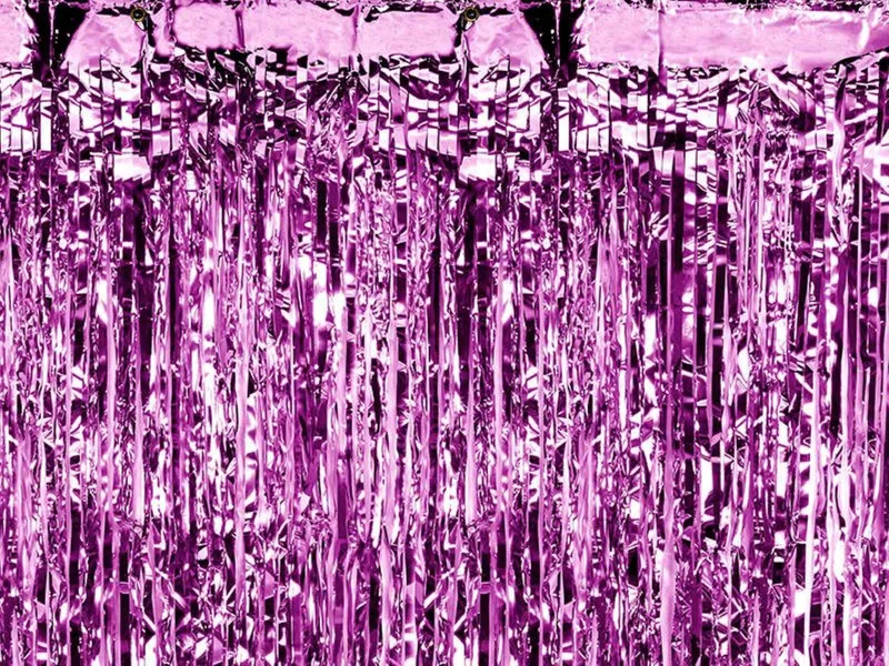 Türvorhang Lametta 90x250cm | Lila
