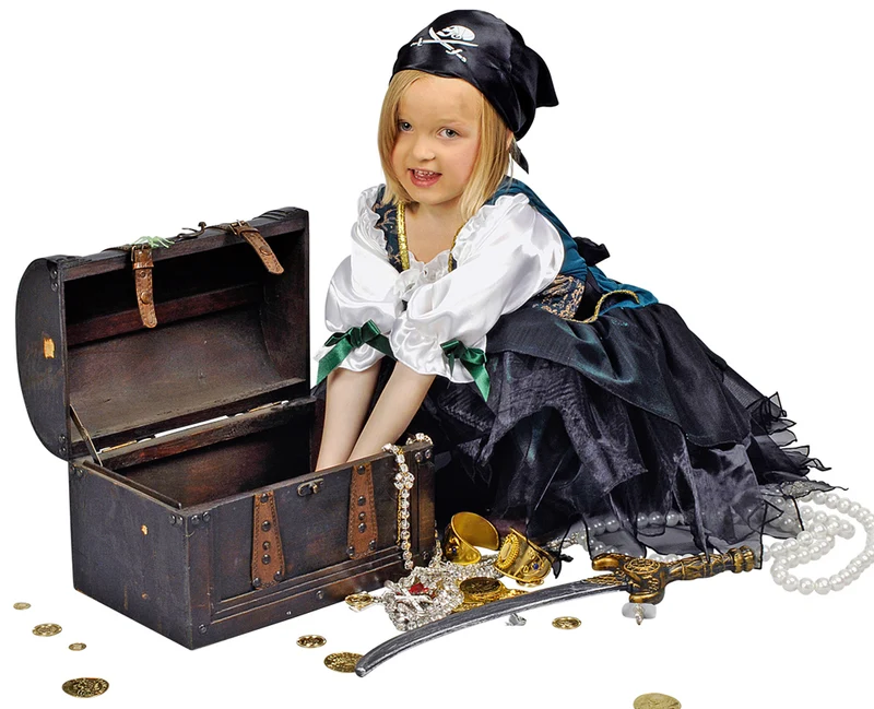 Piratin Angelica Seeräuberin Kostüm für Kinder