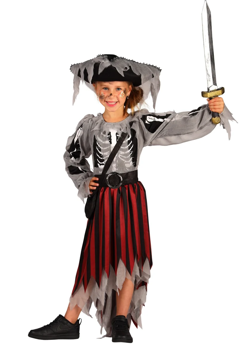 Piraten Geisterbraut Kostüm für Mädchen | Halloween