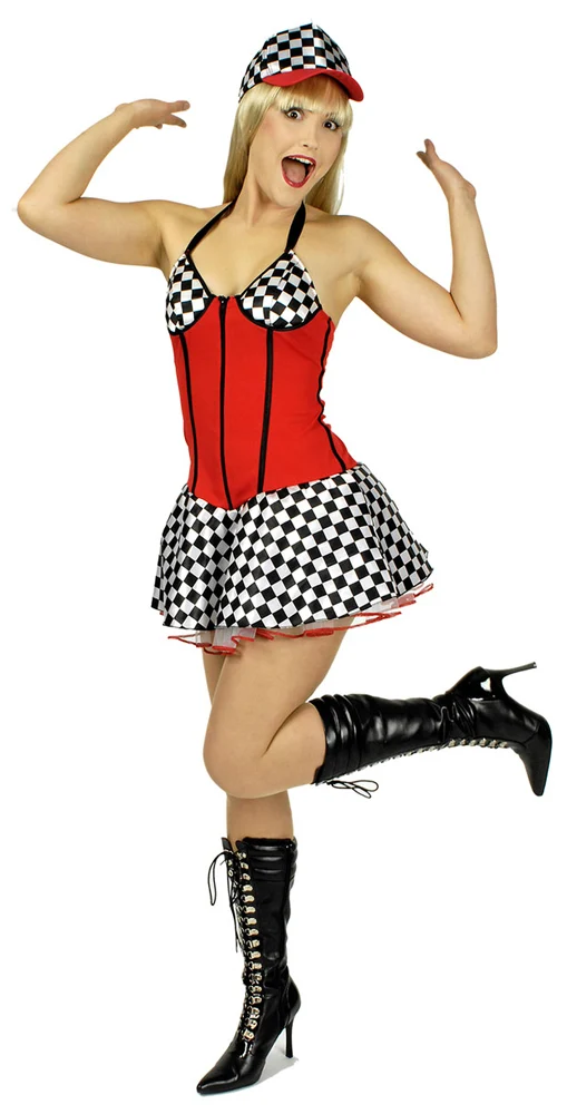 Speedgirl Kostüm für Damen