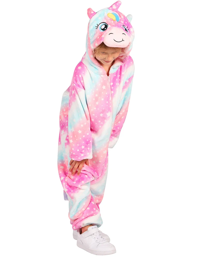 Einhorn Kinderkostüm | Mehrfarbig - Overall