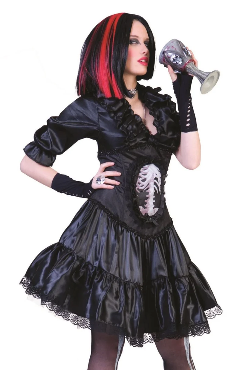 Vampiress Gothica Kostüm für Damen
