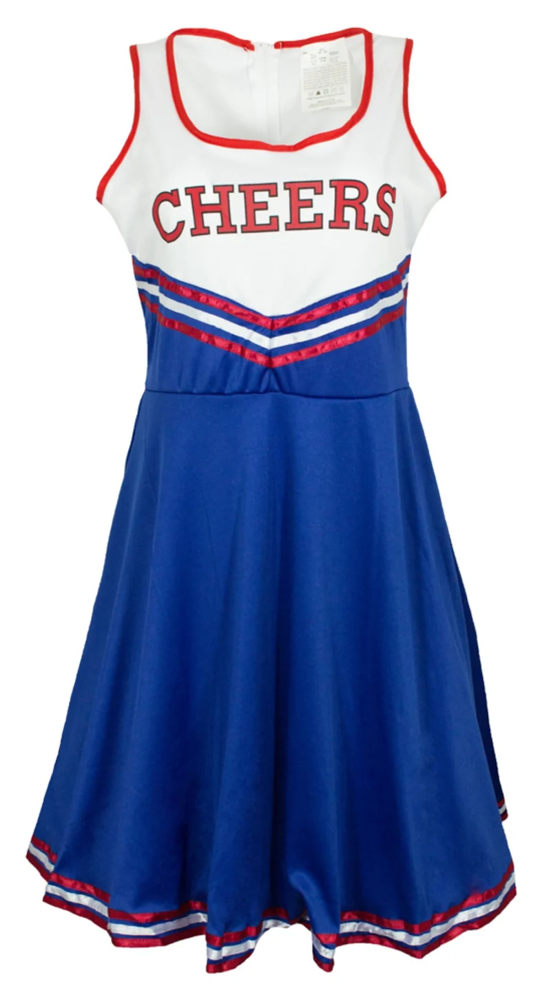 USA Cheerleader Kostüm für Damen | Kleid