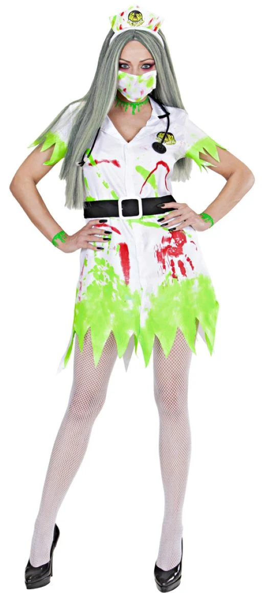 Toxische Krankenschwester - Halloween Kostüm für Damen