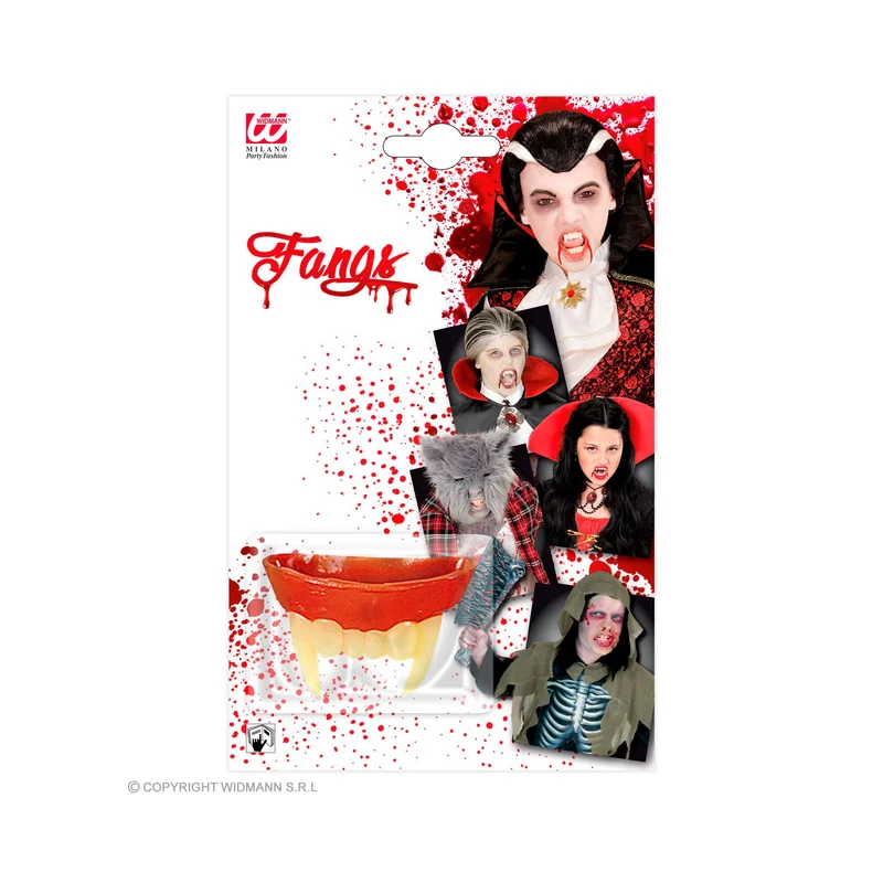 Vampirgebiss für Kinder | Vampirzähne zum Dracula Kostüm