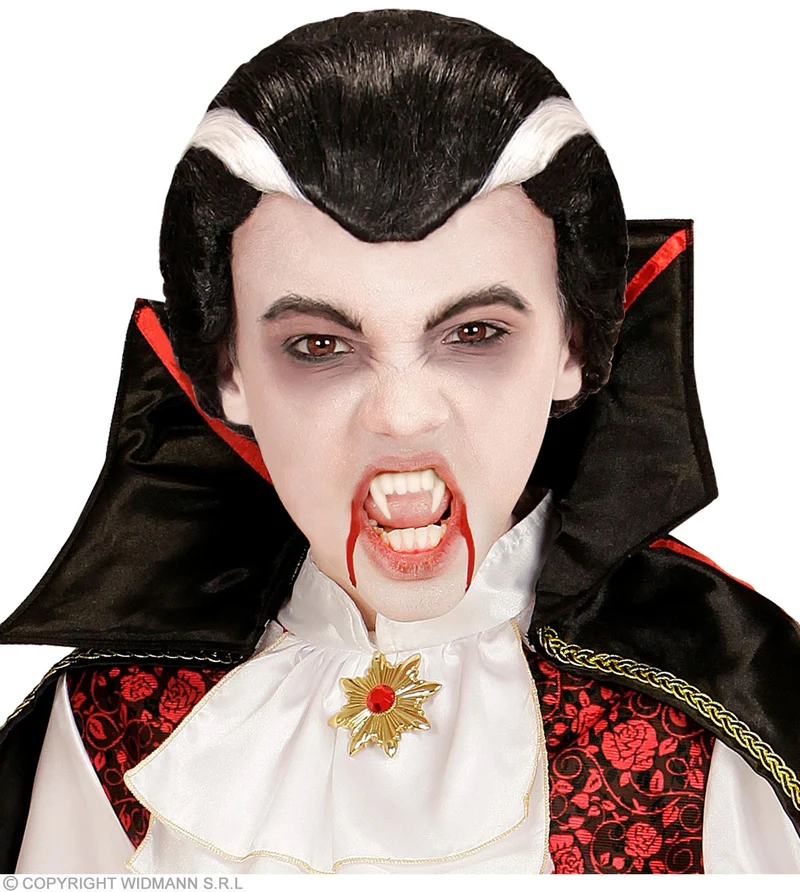 Vampirgebiss für Kinder | Vampirzähne zum Dracula Kostüm