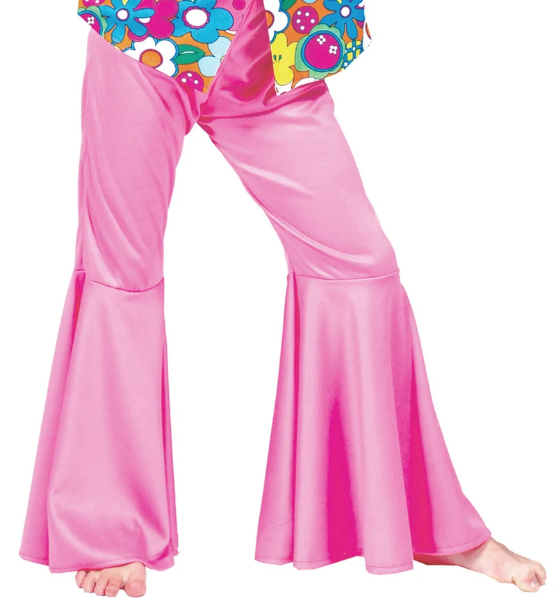 Hippie Schlaghose Rosa für Mädchen