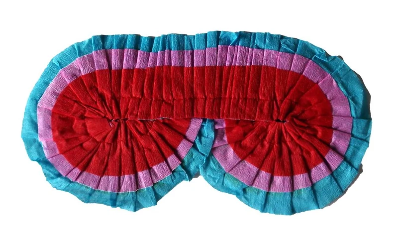 Pinata Maske gemustert