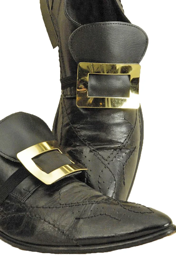 Schuhschnallen zum Barock Kostüm | Gold