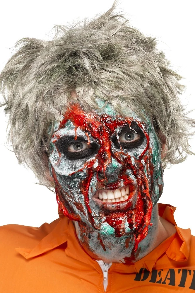 Flüssiglatex Set mit Applikator 4 x 29,5 ml - Zombie
